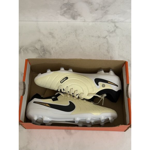 Nike Tiempo Legend 10 Pro FG Soccer Cleats Yellow DV4333-700 Men’s Size 7 US main image 4